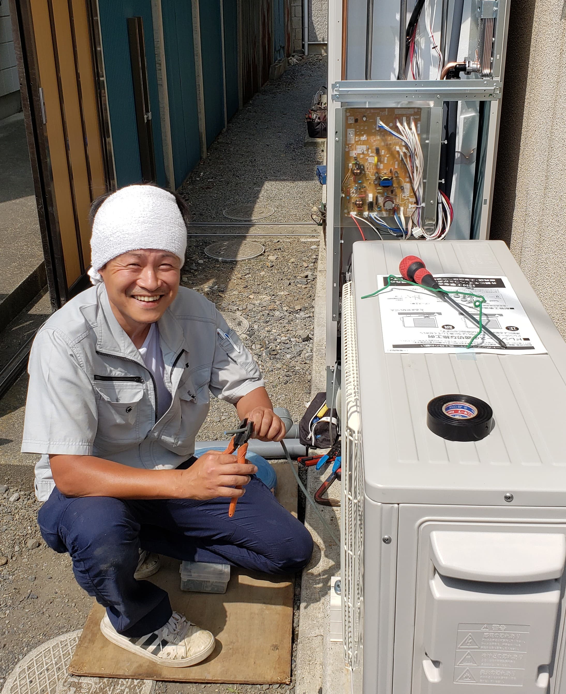 福冨の頼れる作業スタッフ